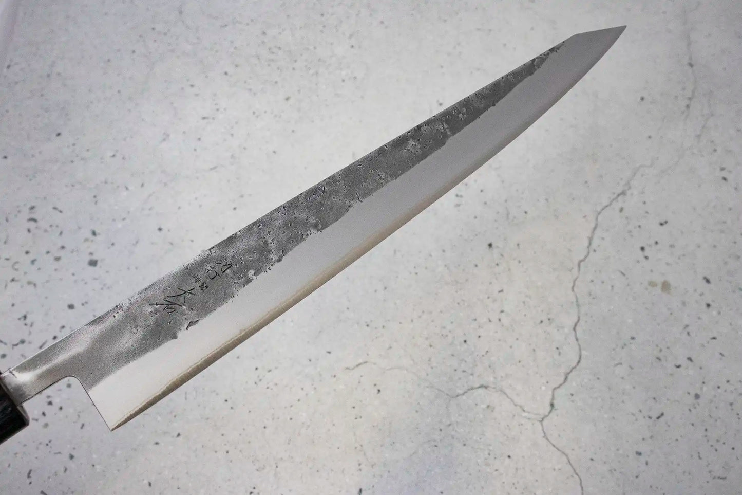 Ohishi Sujihiki (Carving Knife) Blue Steel #2 Nashiji, 270mm